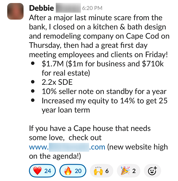 Debbie testimonial